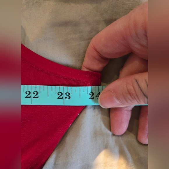 Floral Red Mini Dress - Picture 7 of 8